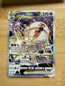 Pokemon Deoxys VSTAR GG46/GG70 Crown Zenith Galarian Gallery Ultra Rare Holo 27… - Image 2