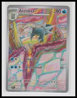 Pokemon SV02: Paldea Evolved #209/193 Arctibax - Image 1