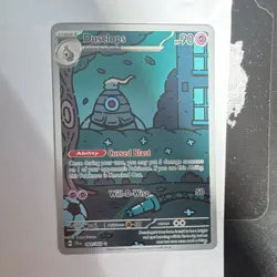 Pokemon Dusclops 069/064 Sv: Shrouded Fable Illustration Rare Holo - Image 1