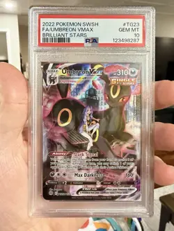 Umbreon VMax TG23/TG30 PSA 10 - Pokemon TCG Brilliant Stars - Image 1