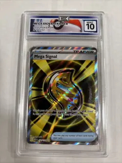 2025 Pokemon Mega Signal Trainer #171 HGC 10 (sb5) - Image 1