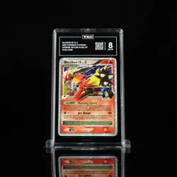 2009 Pokemon Platinum Supreme Victors Holo FB LV x Blaziken #142 TAG 8 - Image 1