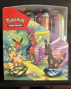Pokemon TCG Prismatic Evolutions Mini Tins Display Factory Sealed (8 Tins) - Image 5