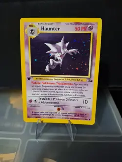 Carta Pokemon Haunter Holo 1° Prima Edizione Set 6/62 Fossil - Image 1