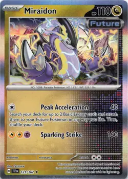 Pokemon - Miraidon #121/162 - SV05: Temporal Forces Holo - Image 1