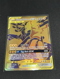 Pokemon TCG Sun & Moon Promo Pikachu Zekrom-GX SM248 NM - Image 1