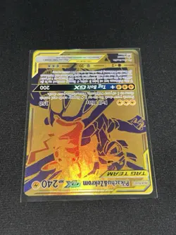 Pokemon TCG Sun & Moon Promo Pikachu Zekrom-GX SM248 NM - Image 2
