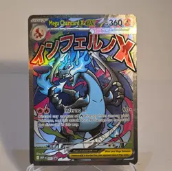 Mega Charizard X ex 023 MEP Black Star Promo Pokemon Phantasmal Flames UPC - 1 - Image 1