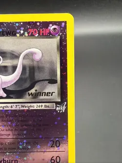 Rocket’s Mewtwo - Reverse Holo - Winner - #8 Best of Game - Pokemon TCG - 2003 - Image 4