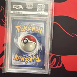 1999 POKEMON JUNGLE 1ST EDITION #3 FLAREON-HOLO PSA 7 - Image 2