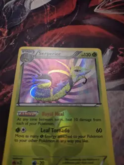 Serperior 125/124 - Pokemon Dragons Exalted Black & White - Secret Rare - NM - Image 2