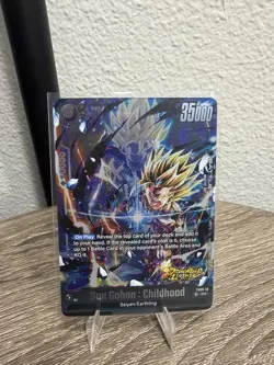 🔥 Son Gohan: Childhood FS09-10 | SR | MINT | Dragon Ball Super Fusion World - Image 1