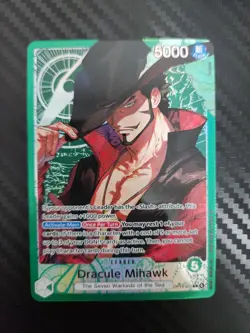 2026 One Piece Azure Sea's Seven Dracule Mihawk Leader #OP14-020 - Image 1