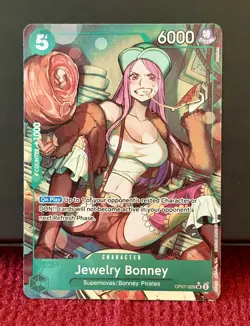 Jewelry Bonney OP07-026 Parallel SR 500 Years Into The Future One Piece Card - Image 1