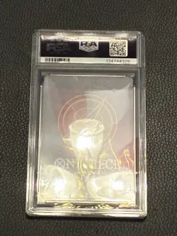 2024 ONE PIECE PROMOS BANDAI CARD GAMES FEST P-080 Monkey.D.Luffy PSA 10 - Image 2