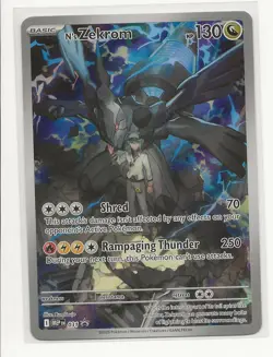 N's Zekrom 031 Holo ME: Mega Evolution Promo Pokemon Card - Image 1