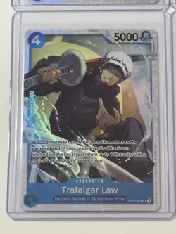 Trafalgar Law ST17-002 The Best Vol. 2 Premium Booster 4 Foil Card Play Set Lot - Image 4