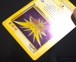 Zapdos 15/62 Fossil Rare Cosmos Holo Pokemon Card WOTC Thunderstorm (REF 989) - Image 3