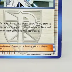 Colress 118/135 Pokemon Plasma Storm Black & White Uncommon Non Holo Card NM - Image 4