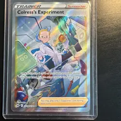 Colress's Experiment Full Art Trainer GG59/GG70 Crown Zenith Pokemon Card - Image 1