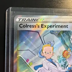 Colress's Experiment Full Art Trainer GG59/GG70 Crown Zenith Pokemon Card - Image 2