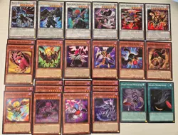 Konami Yu-Gi-Oh! Blackwing 20 Card Lot - Dragon, Synchro, Black-Winged Dragon - Image 1
