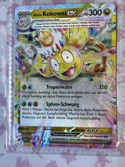 Pokemon Card - Alola Kokowei Ex 133/191 PSA 10 Maybe - Image 1