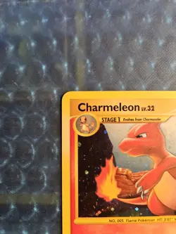 Pokemon TCG Charmeleon 102/100 Secret Rare Stormfront Holo Card NM - Image 4