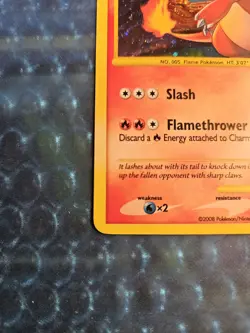 Pokemon TCG Charmeleon 102/100 Secret Rare Stormfront Holo Card NM - Image 5