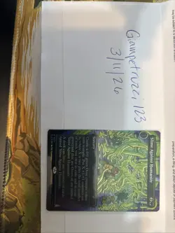 Mtg Secret Lair X TMNT Ultra Rare Chase Card Slime Against Humanity #7077 - Image 1