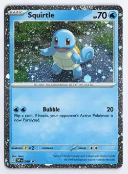 Squirtle - (Cosmos Holo) 048 SV: Scarlet & Violet Promo Cards Promo Holo NM - Image 1