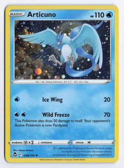 Articuno (Cosmos Holo) 036/195 Miscellaneous Cards & Products Promo Holo NM - Image 1