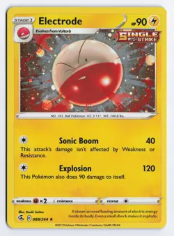 Electrode - (Cosmos Holo) 088/264 Miscellaneous Cards & Products Rare Holo NM - Image 1