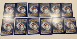 Pokemon Lot of 12 Eevee Cards - Reverse Holo, Common - Image 2