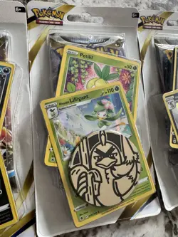 Pokemon S&S Brilliant Stars/Silver Tempest Booster Pack w/ Promo Cards/Coin - x3 - Image 4