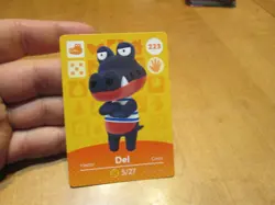 DEL # 223 Welcome To Animal Crossing New Leaf Horizons AMIIBO Card Series 3 - Image 1
