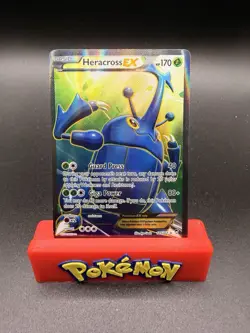 Heracross-EX - 105/111 - Full Art Ultra Rare LP, Pokemon Card Furious Fists - Image 1
