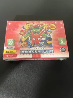 New PIKACHU Cosplay Heroes & Villians Card Box 30 Packs Flash Edition US SELLER - Image 3