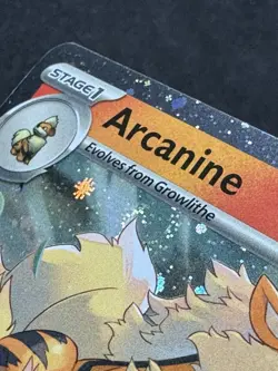Arcanine 011 - *SWIRL* (Cosmos Holo) SV: Scarlet & Violet Promo Cards Holo NM - Image 1