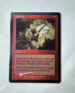 Gamble (Retro Frame) Dominaria Remastered Foil - Image 1