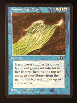 MTG - Diminishing Returns - NM+ Never Played - Alliances - Rare - EN - REG - Image 1