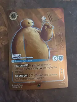 Baymax - Personal Healthcare Companion (Enchanted) 218/204 Azurite Sea Holo Nm - Image 1