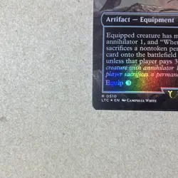 Nazgul Battle-Mace (Borderless) Commander: LOTR: Tales of Middle-Earth Foil - Image 2