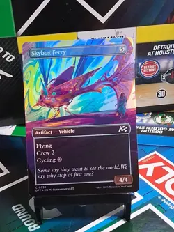 Skybox Ferry (Borderless) Aetherdrift Foil - Image 1