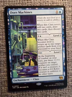 DOES MACHINES ~ NM ~ MTG Magic- 0034 TMT Ninja Turtles TMNT - Image 1