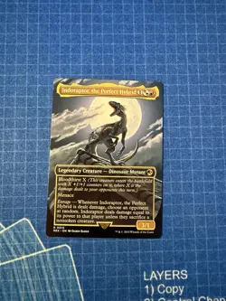 Indoraptor, the Perfect Hybrid (Borderless) Jurassic World Collection Regular - Image 1