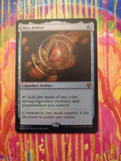 MtG: Mox Amber - Dominaria - FOIL - Near Mint - Image 1