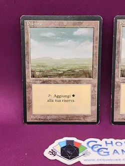 MTG 2 Plains FBB italian Lot See Scans Basic Land Revised Magic Rare *CCGHouse* - Image 2
