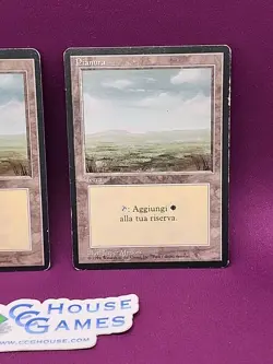 MTG 2 Plains FBB italian Lot See Scans Basic Land Revised Magic Rare *CCGHouse* - Image 3