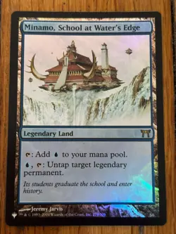 Minamo, School at Water's Edge - MTG - FOIL - 279/306 - Image 1